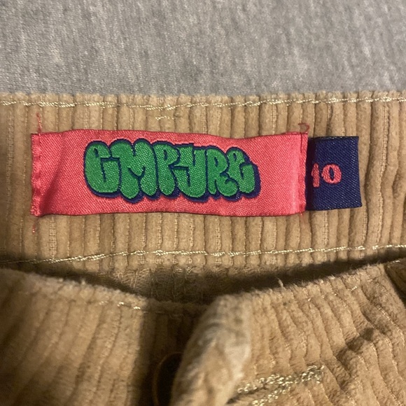 Empyre brown corduroy pants. Size 10 pants. Straight leg but boyfriend style - Picture 3 of 4